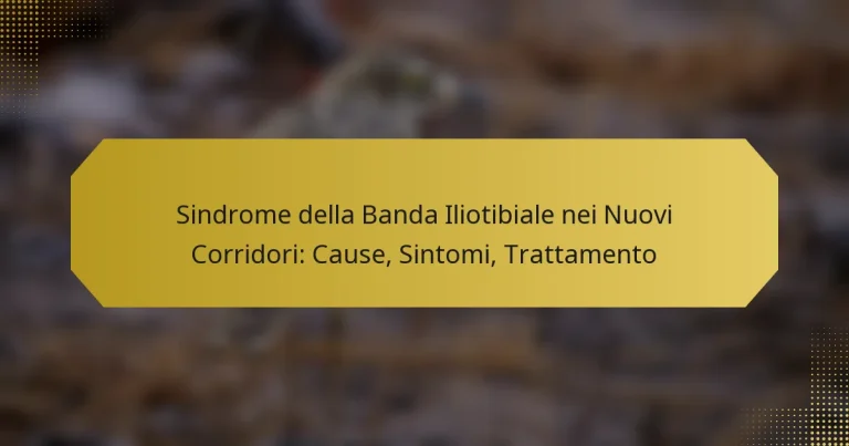 Sindrome della Banda Iliotibiale nei Nuovi Corridori: Cause, Sintomi, Trattamento